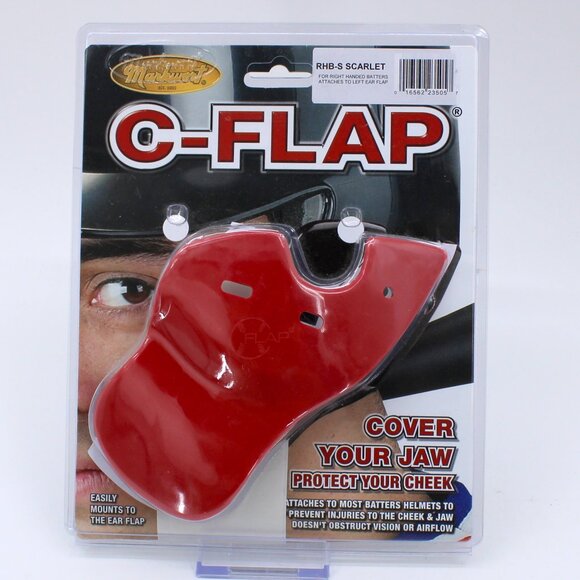 Markwort Other - Markwort C-Flap Jaw and Cheek Protection for Right Handed Batters